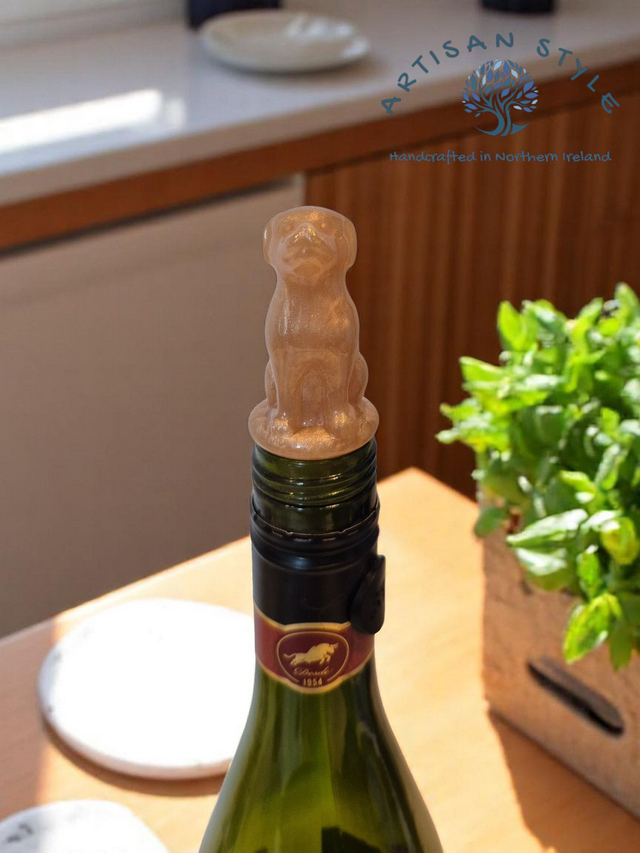 Wine Bottle Stopper - Dogs