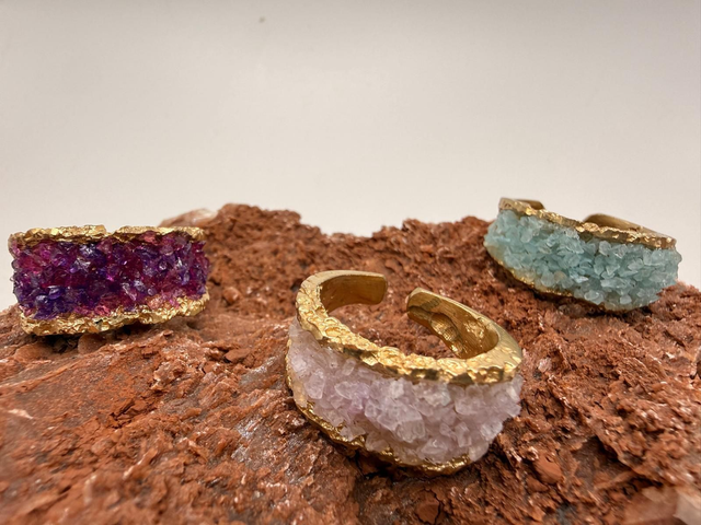 Anillo Cuarzo ajustable 