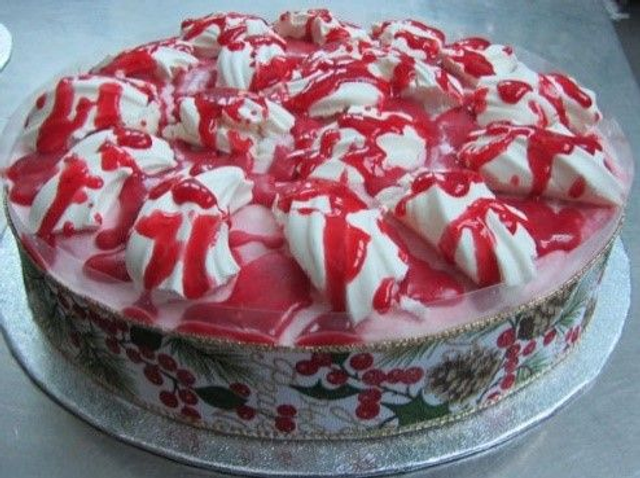 Peach Melba &amp; Meringue Ice Cream Cake **COLLECTION ONLY - NO SHIPPING - CHOOSE PICKUP AT CHECKOUT**