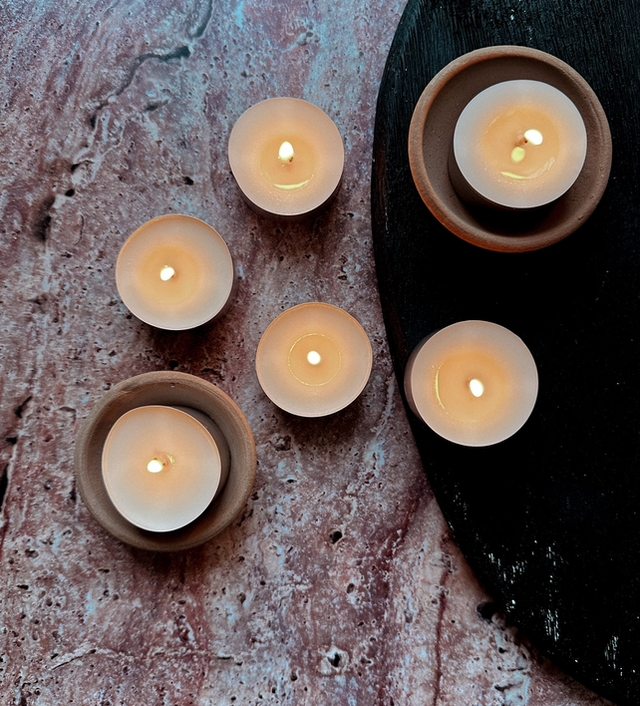 Soy Wax &amp; Essential Oils Tealights