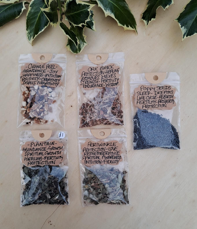 SPELL HERBS ...O-P-Q