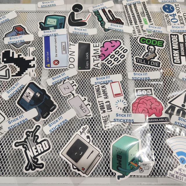 Assorted IT Related Stickers- 3 for $5