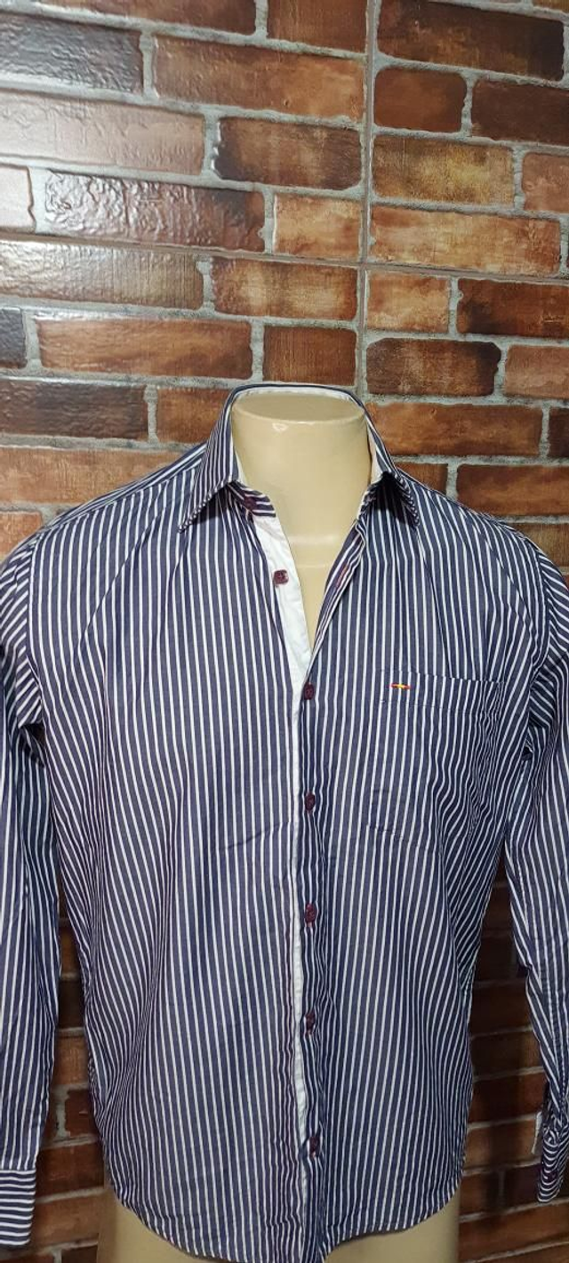 Camisa Social Listrada T/01