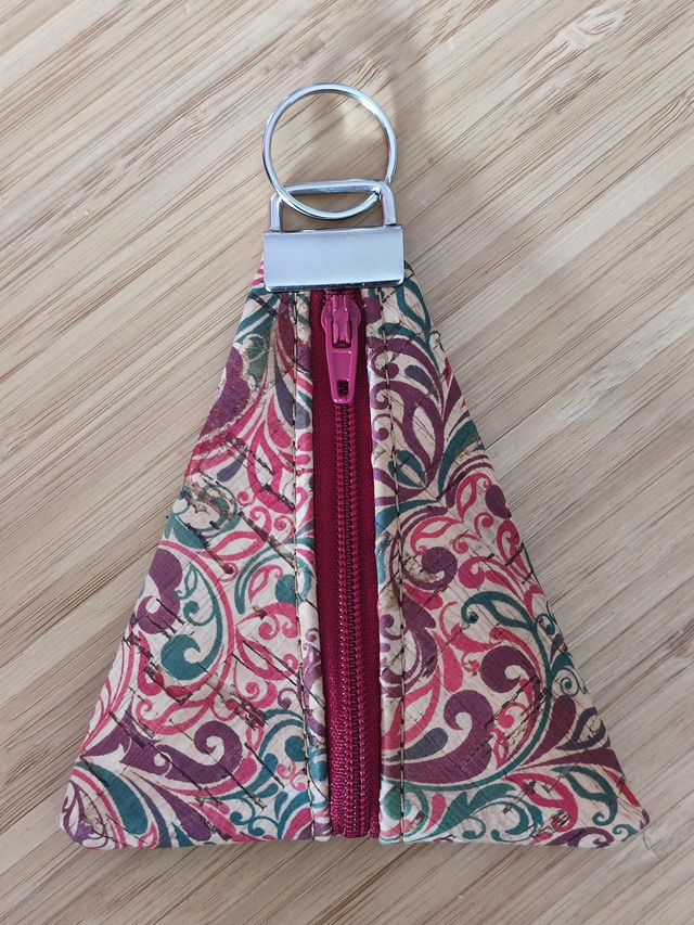 Porte monnaie/clefs berlingot "oriental"