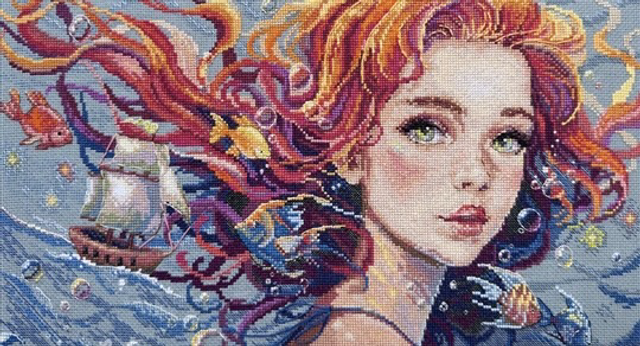 Merejka Water Counted Cross Stitch Kit