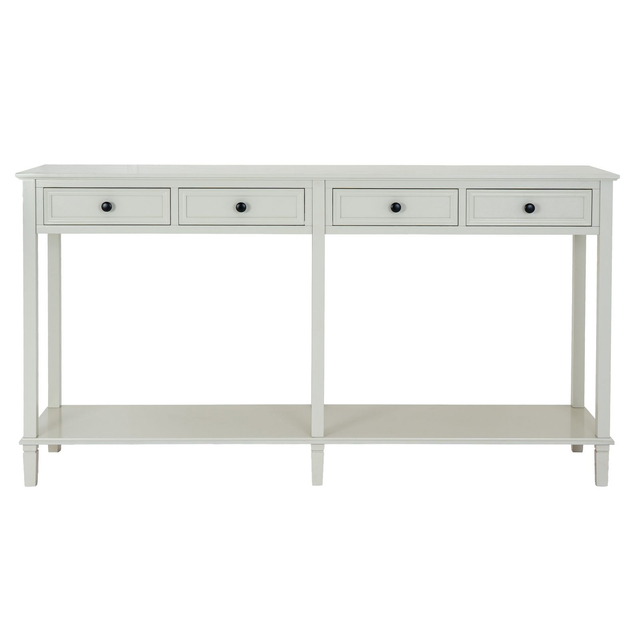 Belmont Collection 4 Drawer Console