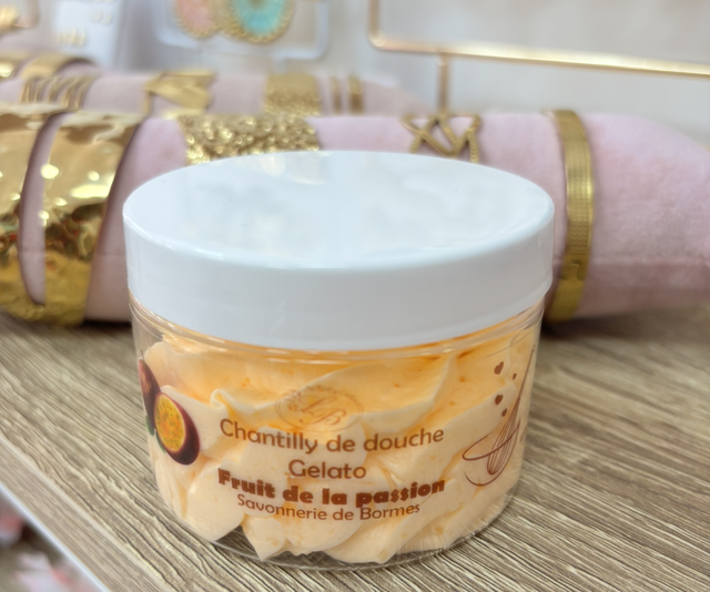 Chantilly de douche fruits de la passion 