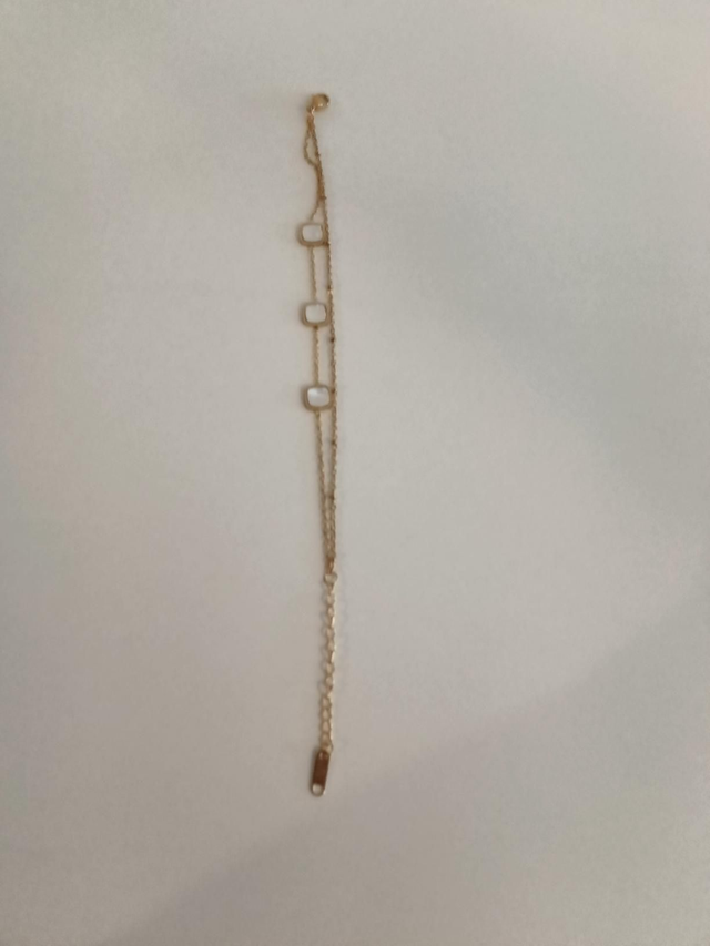 Hangers wit goudkleurig