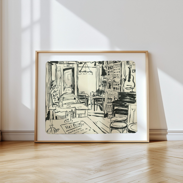 Café de Pianist ● Print ● A4 and A5 