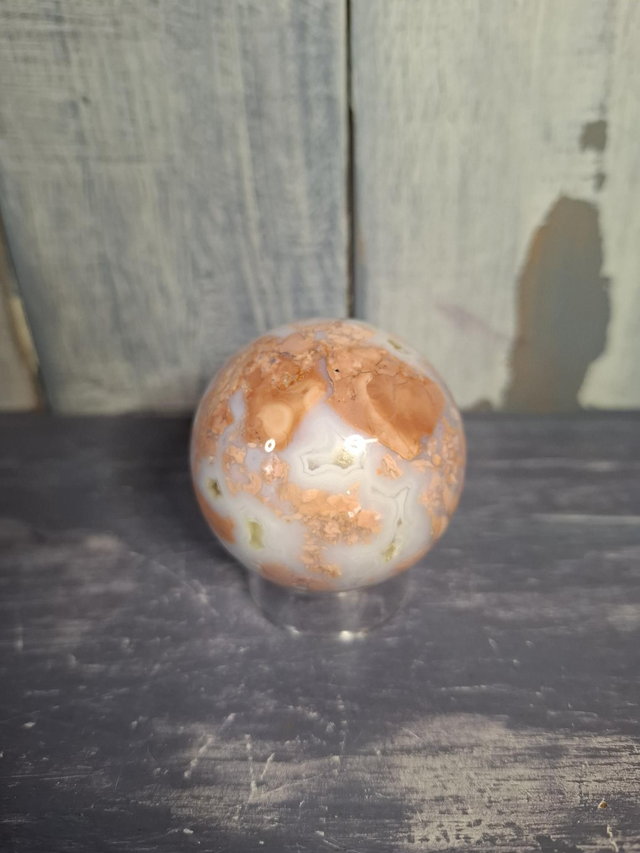 Cotton Candy Agate Sphere