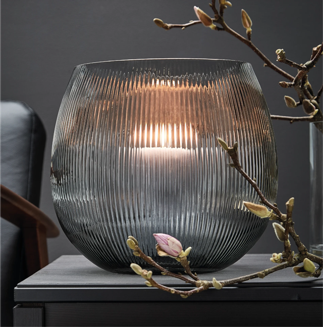 Engels Kerzen Emma Windlicht Schiefer