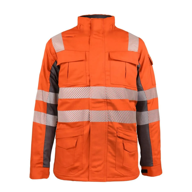 Parka Ignifuga Absolute Fire Antiestatica FRWJT NFPA 13034 Naranja