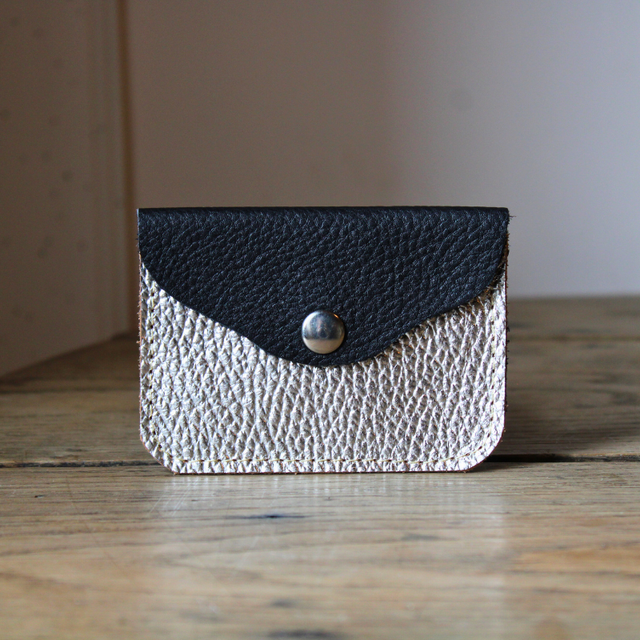 Mini pochette bicolore  