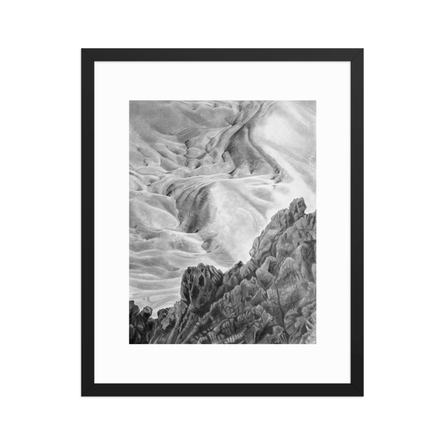 "La Vague" - tirage 40 x 50 cm 