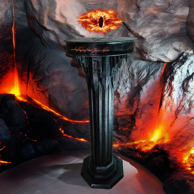 Socle colonne du Mordor pour figurines et statues - une création l&#039;artelier de julien