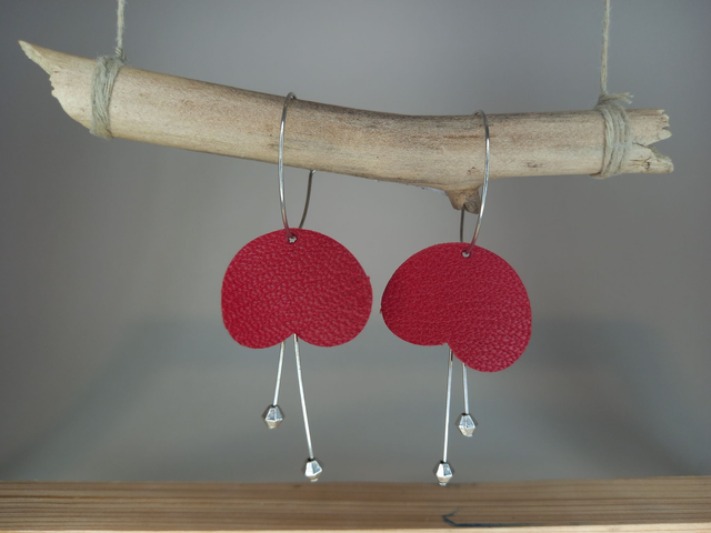 Boucles d'oreilles " Pendantine"