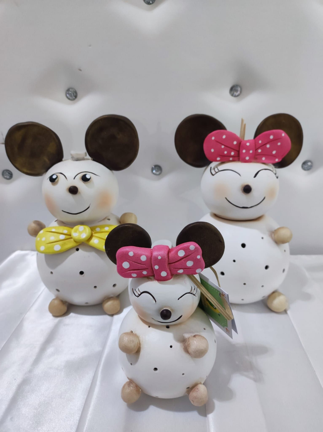 Topini profumatore con led in ceramica 