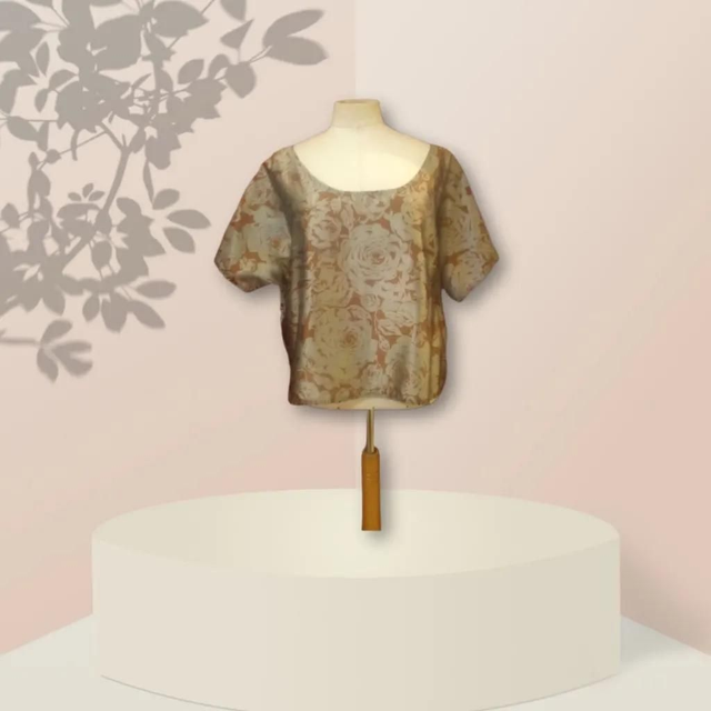 Top Adèle rose ancienne