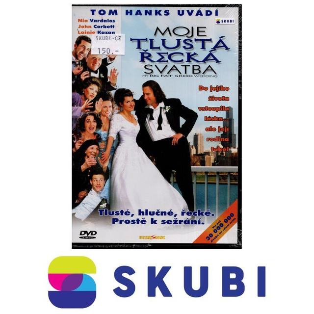DVD Moje tlustá řecká svatba / My Big Fat Greek Wedding - česky, anglicky
