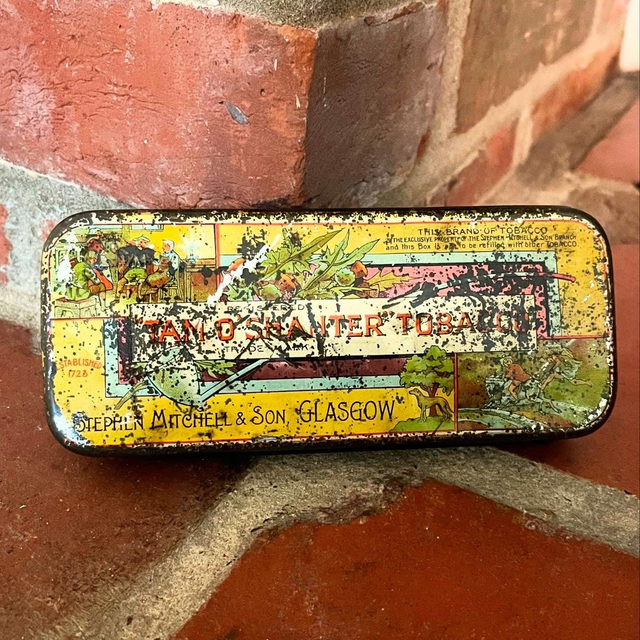 Tam O’Shanter Tobacco Tin by Stephen Mitchell &amp; Son