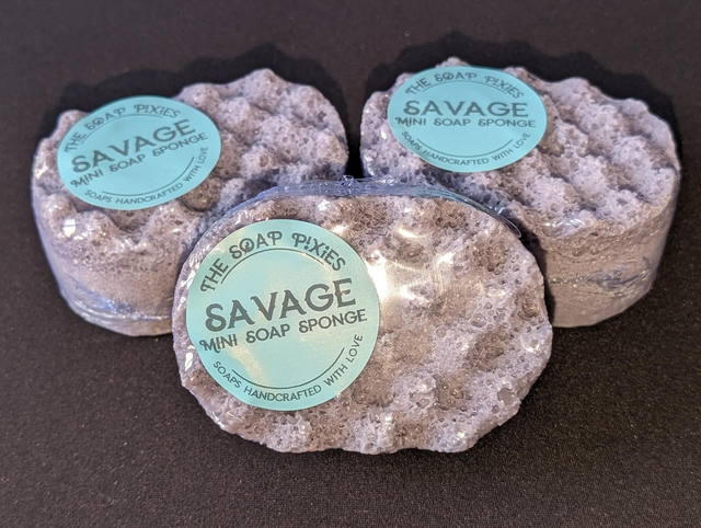 Savage Mini Soap Sponge (85g)