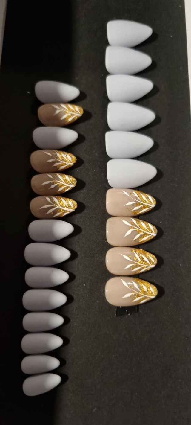 GOLD GREY FOLLIAGE AMANDE XS