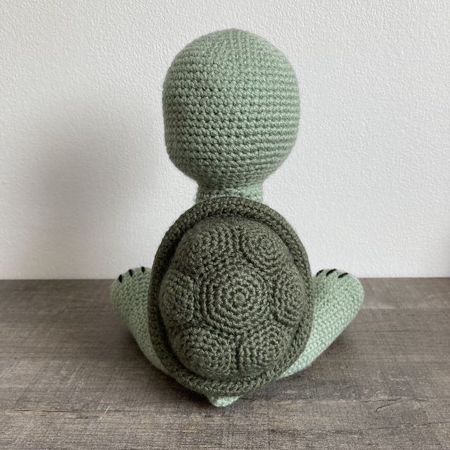 Peluche Willy la Tortue au crochet