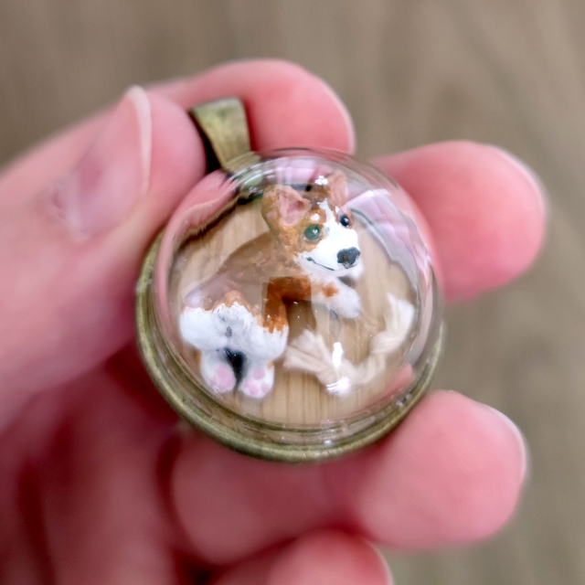 Corgi Miniature Necklace