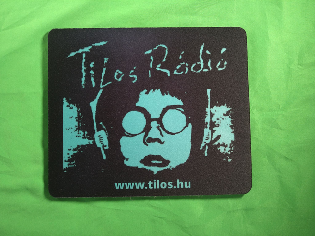 Mouse Pad -  5mm thick -  Size 'L' - Regular Logo - Tilos Maraton Glasgow 2025 Edition - All Profit goes to www.tilos.hu