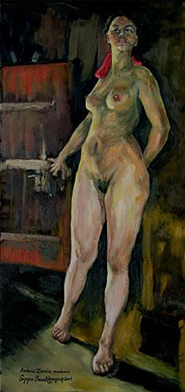 Luhdin ovella (115x55 cm) 