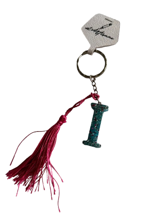 Porte clé lettre I