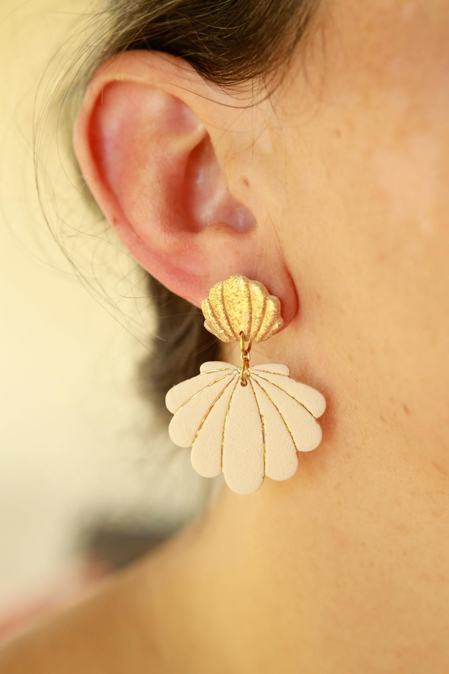 Collection Bord de Mer Coquillage doré 