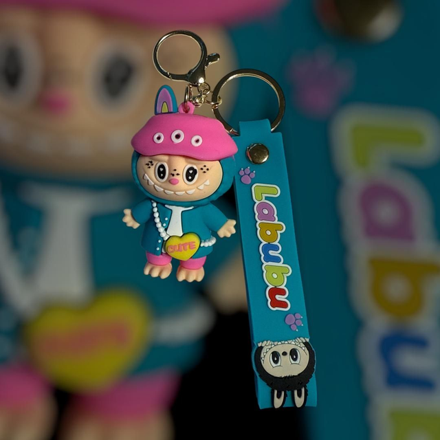 0633 - Labubu - turkoois - Cute