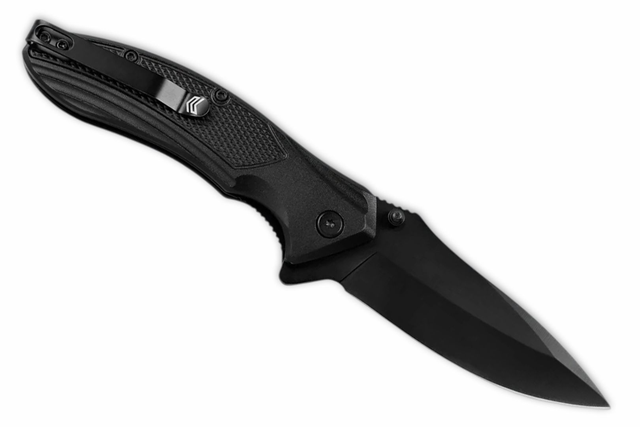 Canivete Dark Tomahawk Cimo Inox 420c Cabo Alumínio C/Clip