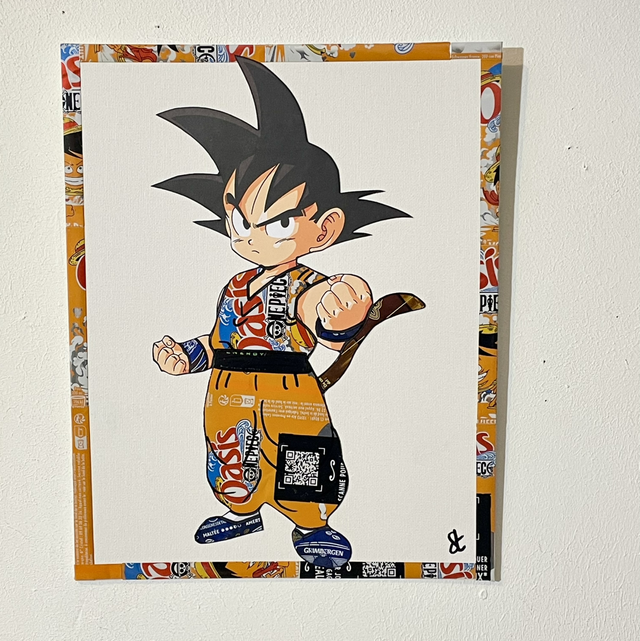 Tableau Dragon Ball Z sangoku 