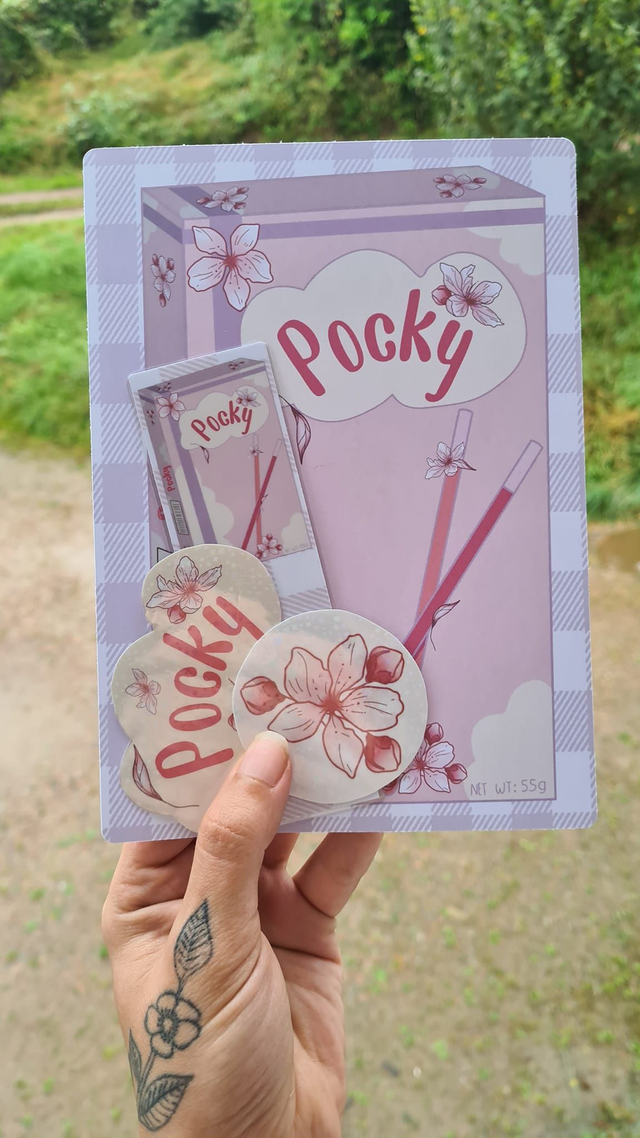 Print A5 Pocky Sakura