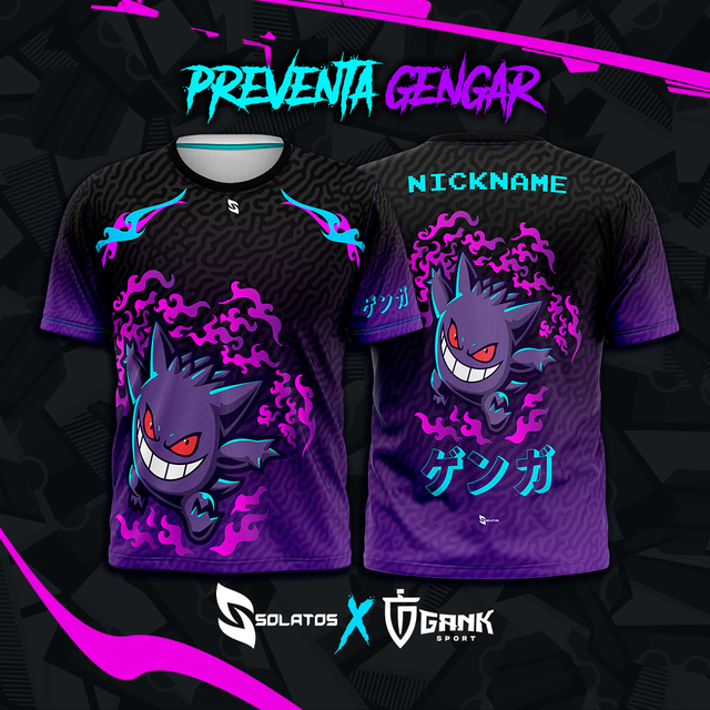 Polera Gengar