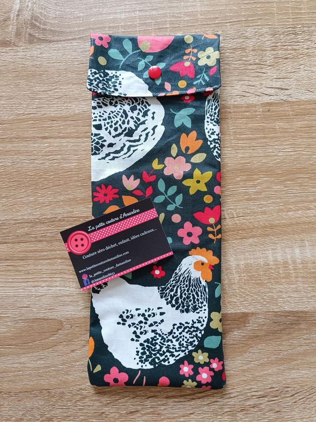 Étui sandwich poule