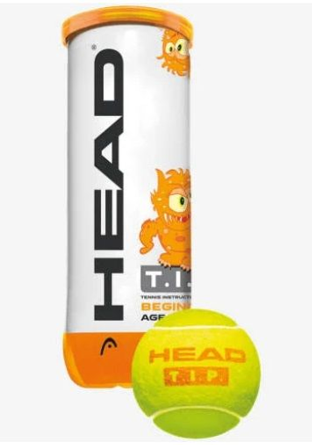 Head Tip Orange Tennis Balls - 3 Ball Tube