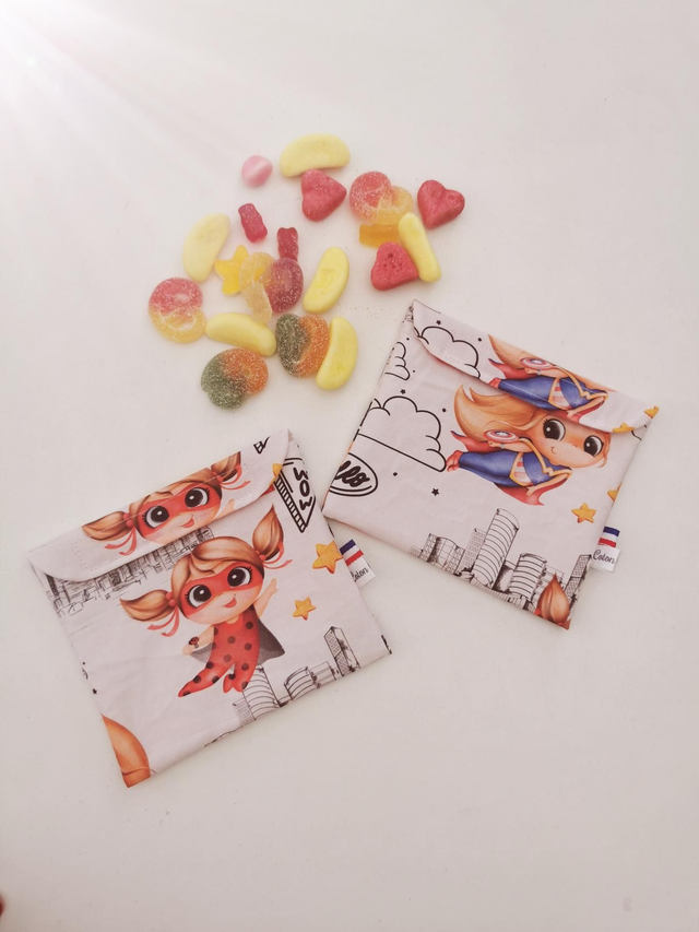 Pochette à collation Super girl 