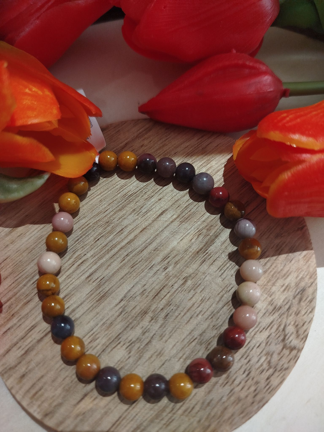 Bracelet Jaspe Mokaite