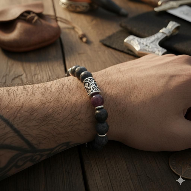 Bracelet - Esprit Guerrier & Paix Intérieure