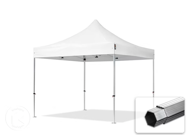 Gazebo estensibile 3x3 in Acciaio