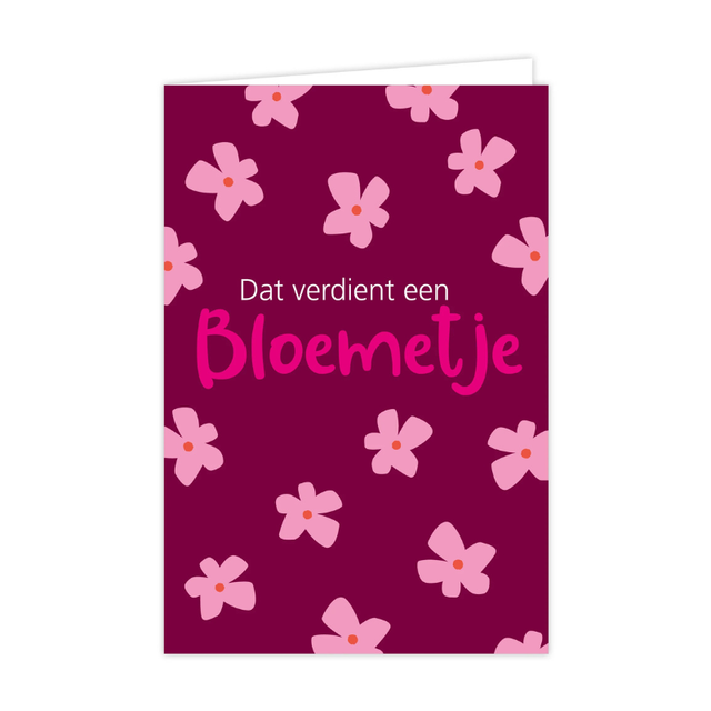 Kaart Boost Bloemtje