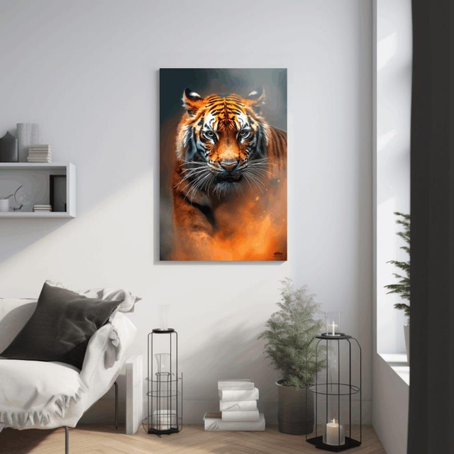 Tigre de Sumatra : Force Sacrée au Cœur de la Forêt