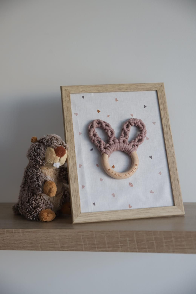 LOUNA ~ Cadre photo mauve