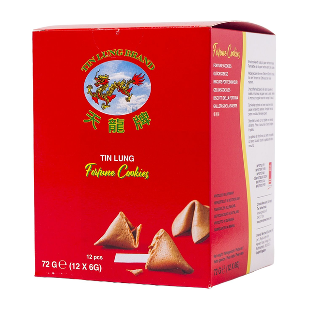 Tin Lung Fortune Cookies 15x12Pcs