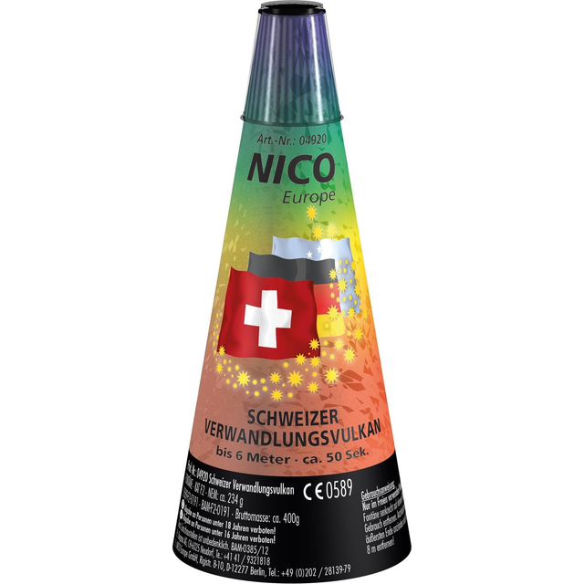 Schweizer Verwandlung Vulkan