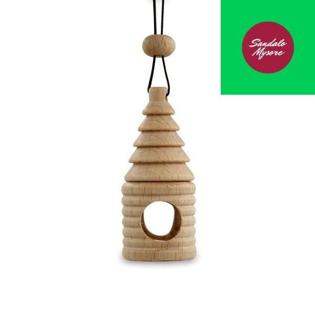 Profumatore Auto in Legno - Sandalo Mysore