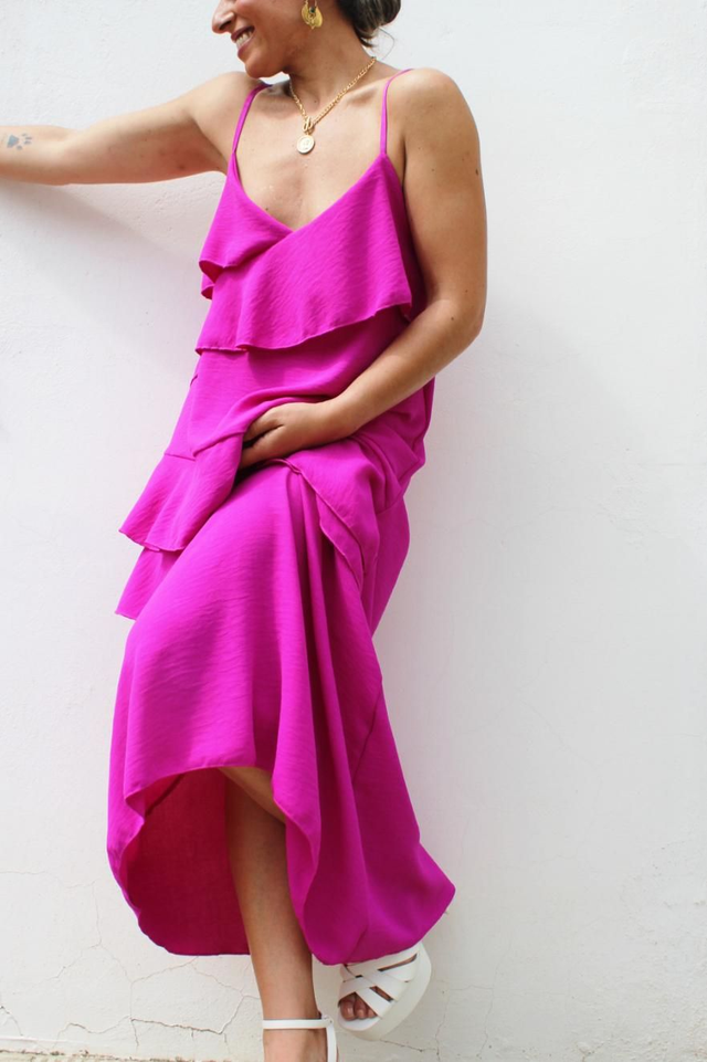 Vestido Deva Buganvilla